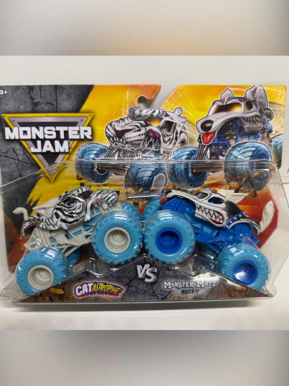 Monster Jam Kids Monster Truck Duo - Blue & White